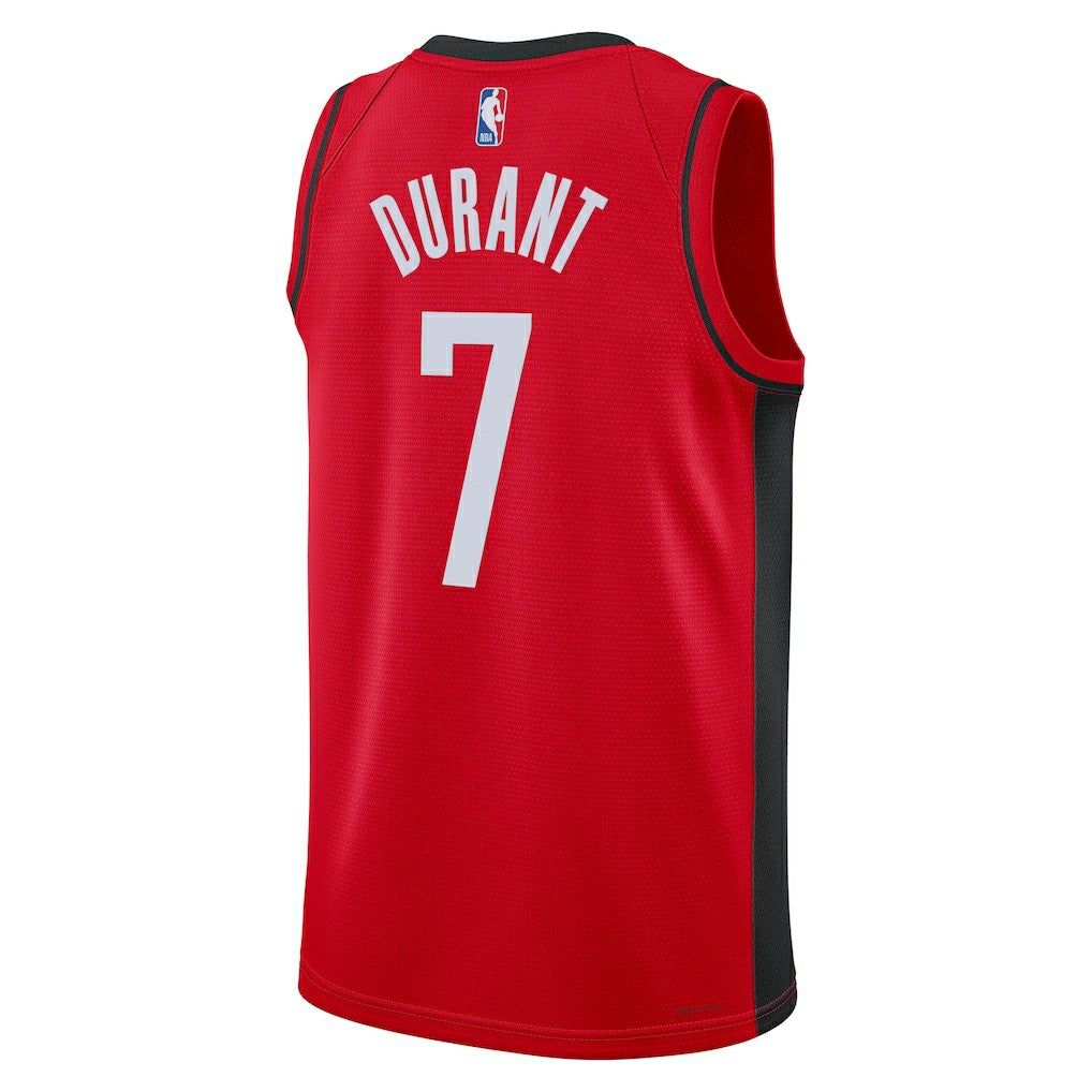Nike Kevin Durant Houston Rockets Unisex Swingman Player Jersey Icon Edition Red