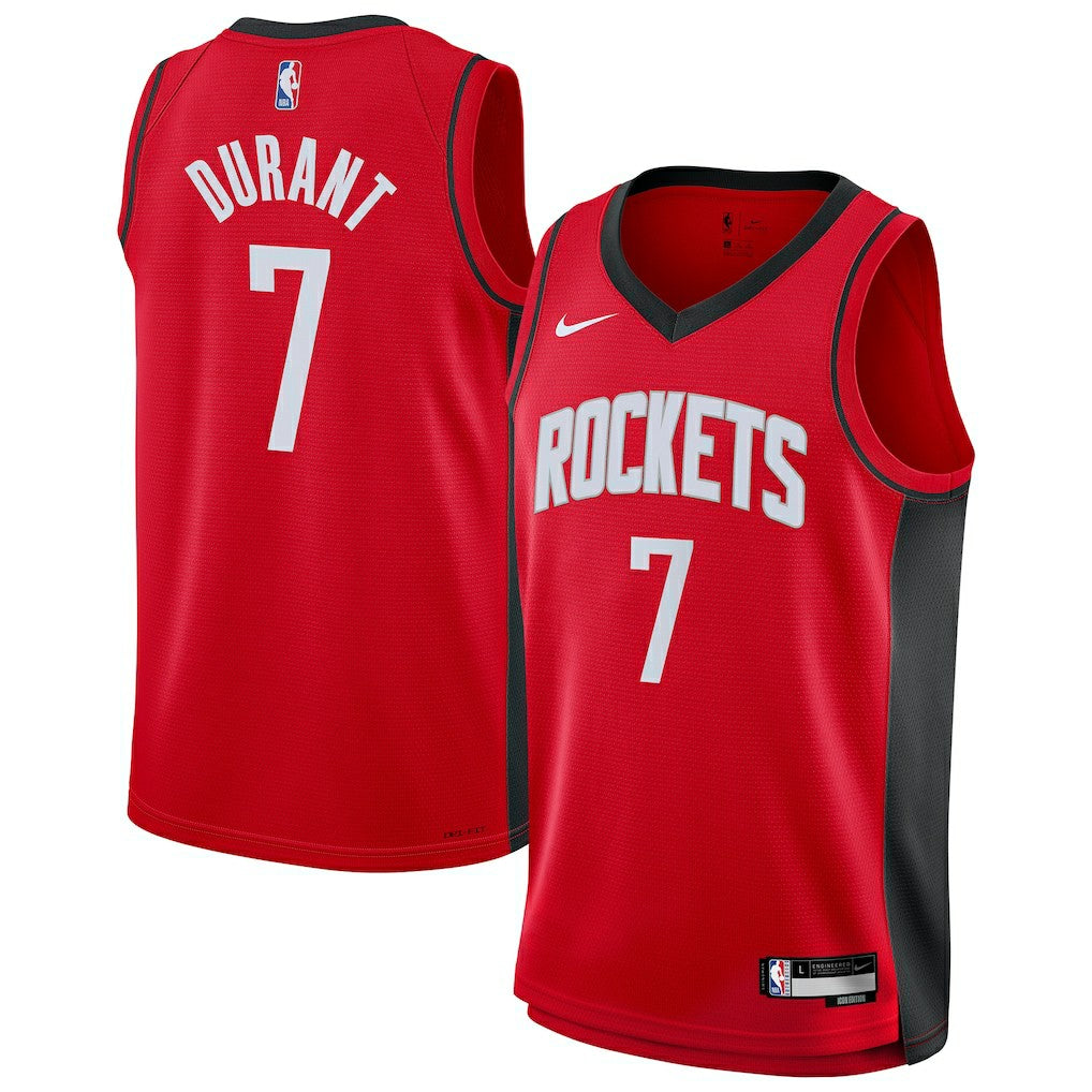 Nike Kevin Durant Houston Rockets Youth Swingman Jersey Icon Edition Red
