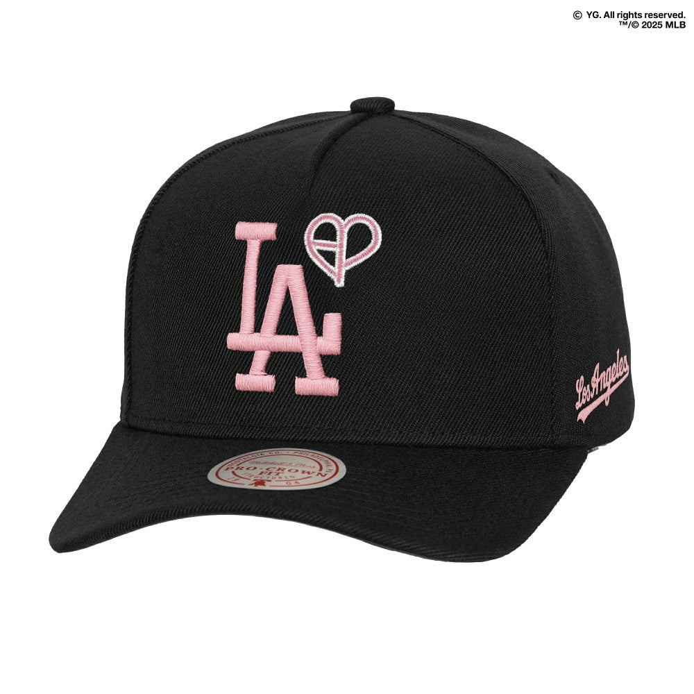 Los Angeles Dodgers Mitchell & Ness x BLACKPINK  Pro Crown Snapback Hat Online