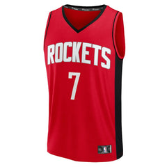 Fanatics Kevin Durant Houston Rockets Fast Break Replica Player Jersey Icon Edition Red