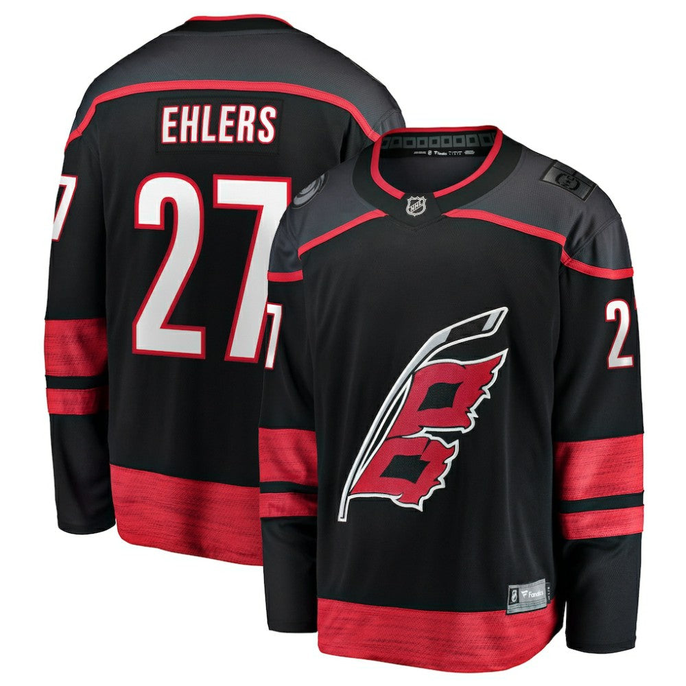 Nikolaj Ehlers Carolina Hurricanes Fanatics Home Breakaway Jersey - Black | Fanatics on sale