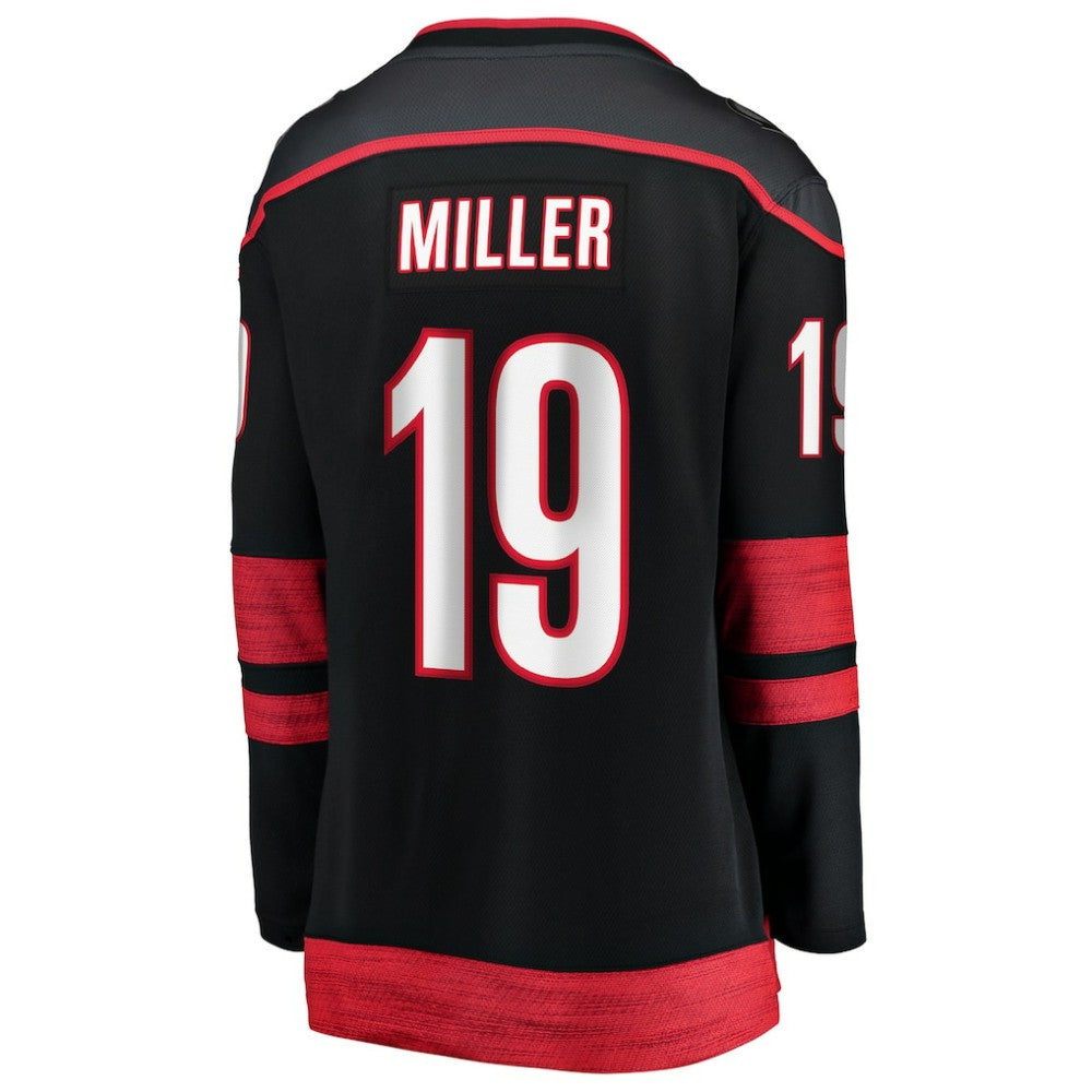 K'Andre Miller Carolina Hurricanes Fanatics Women's Home Breakaway Jersey - Black | Fanatics Clearance