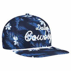 Dallas Cowboys New Era Palm Print A-Frame 9FIFTY Snapback Hat - Navy - NFL