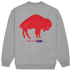 Buffalo Bills Golf Wang Unisex Sweatshirt - Heather Gray - NFL