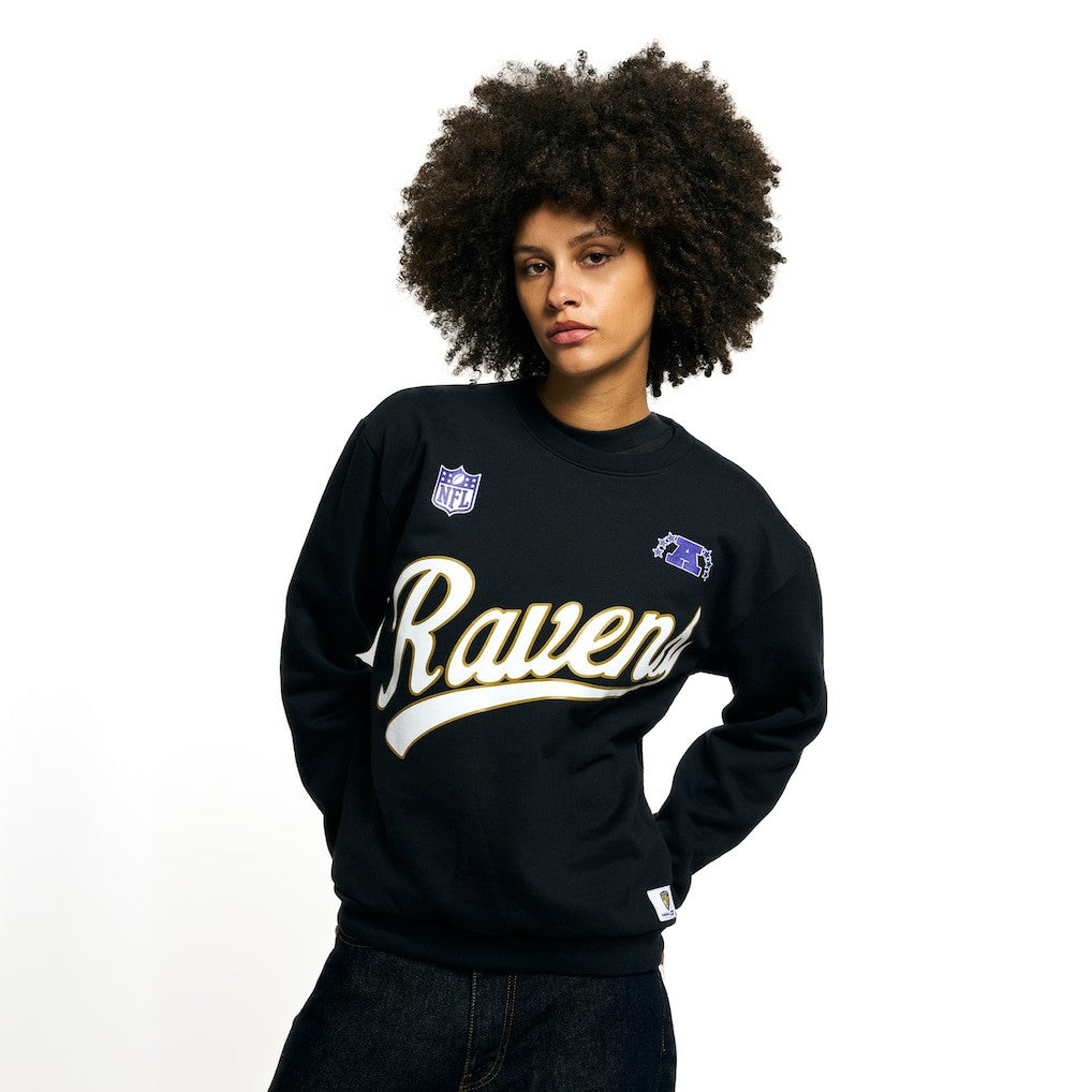 Baltimore Ravens Golf Wang Unisex Sweatshirt - Black - NFL