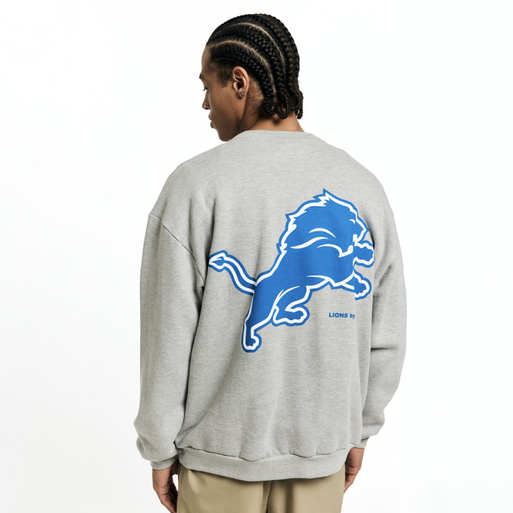 Detroit Lions Golf Wang Unisex Sweatshirt - Heather Gray - NFL