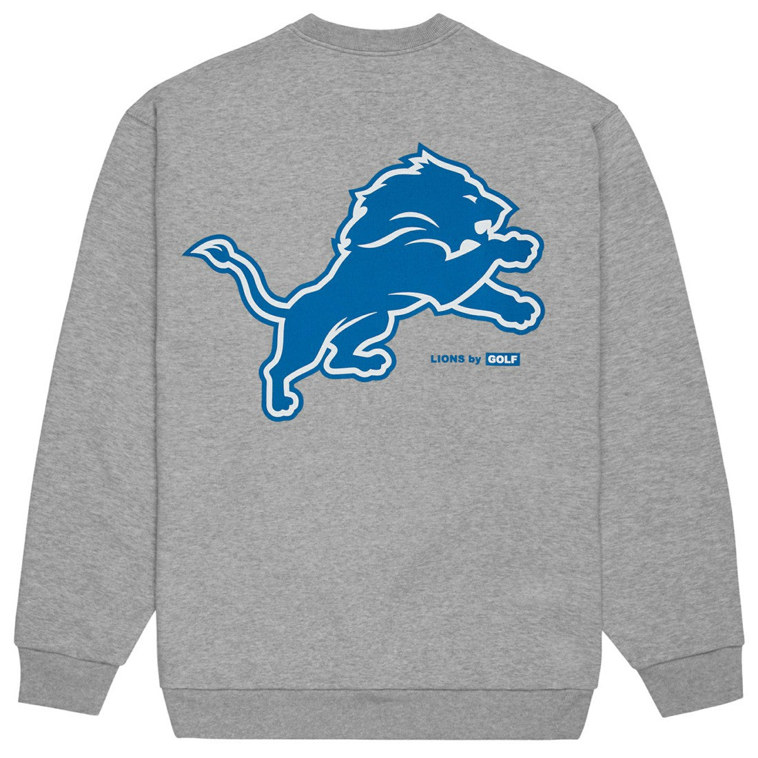 Detroit Lions Golf Wang Unisex Sweatshirt - Heather Gray - NFL