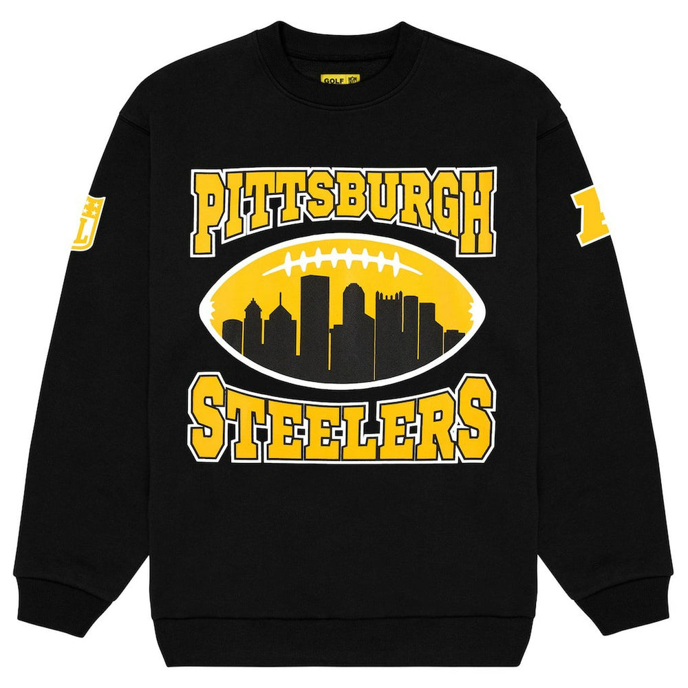 Pittsburgh Steelers Golf Wang Unisex Sweatshirt - Black - NFL