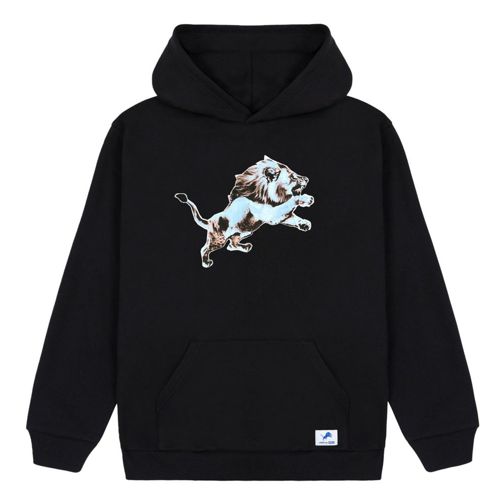Detroit Lions Golf Wang Unisex Cutout Hoodie - Black - NFL
