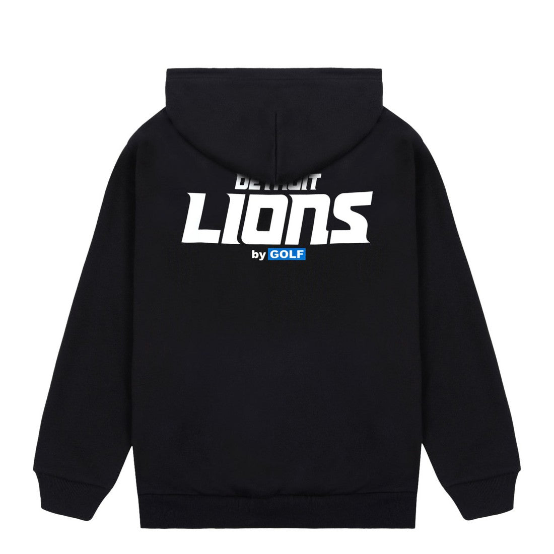 Detroit Lions Golf Wang Unisex Cutout Hoodie - Black - NFL
