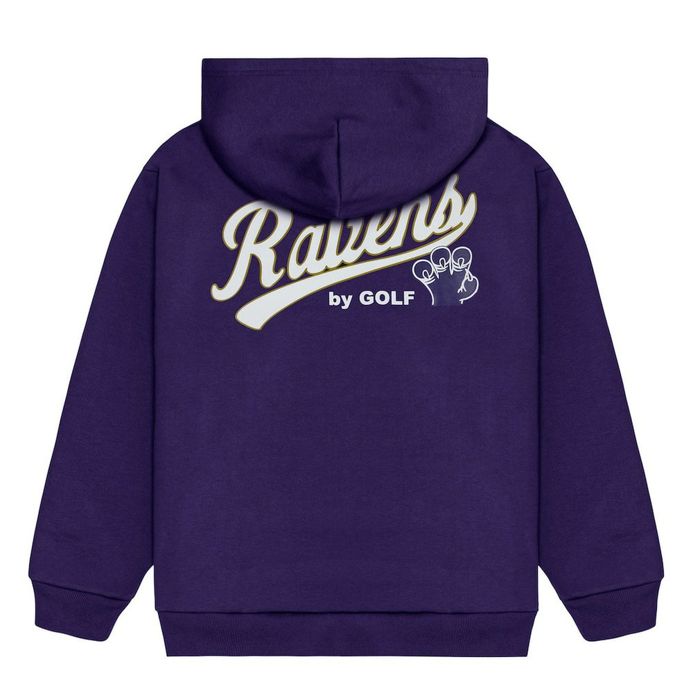 Baltimore Ravens Golf Wang Unisex Cutout Hoodie - Purple - NFL