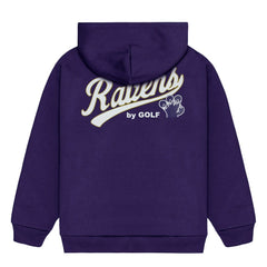 Baltimore Ravens Golf Wang Unisex Cutout Hoodie - Purple - NFL