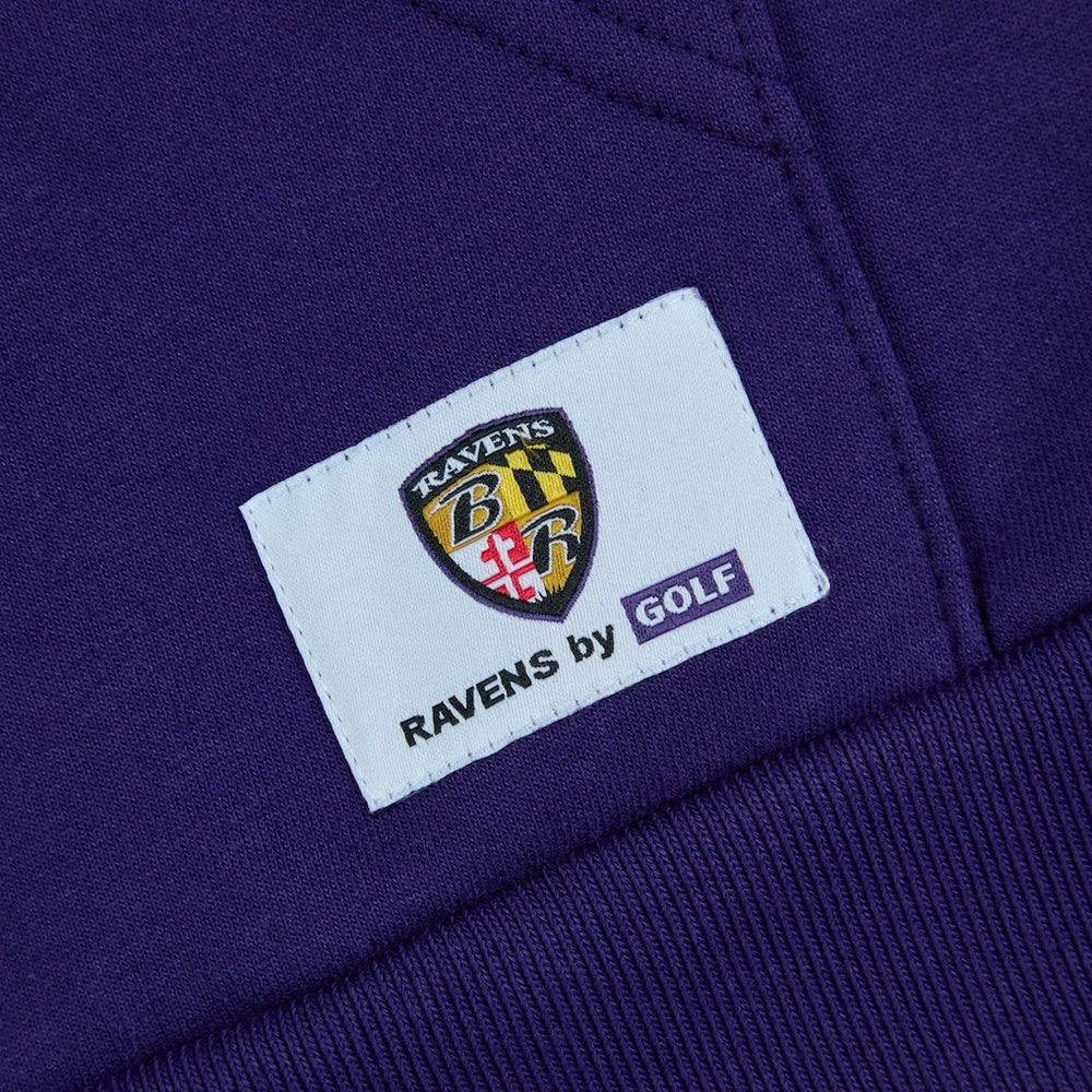 Baltimore Ravens Golf Wang Unisex Cutout Hoodie - Purple - NFL