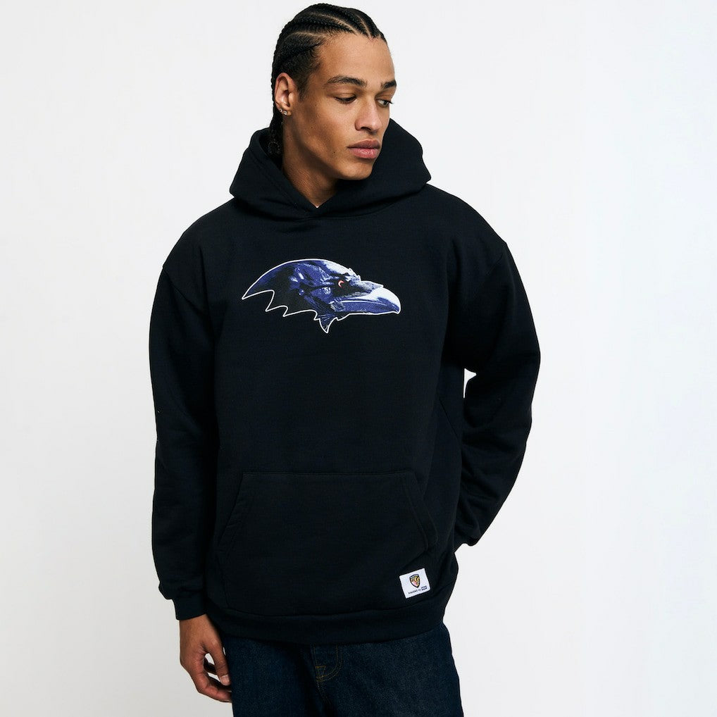 Baltimore Ravens Golf Wang Unisex Cutout Hoodie - Black - NFL