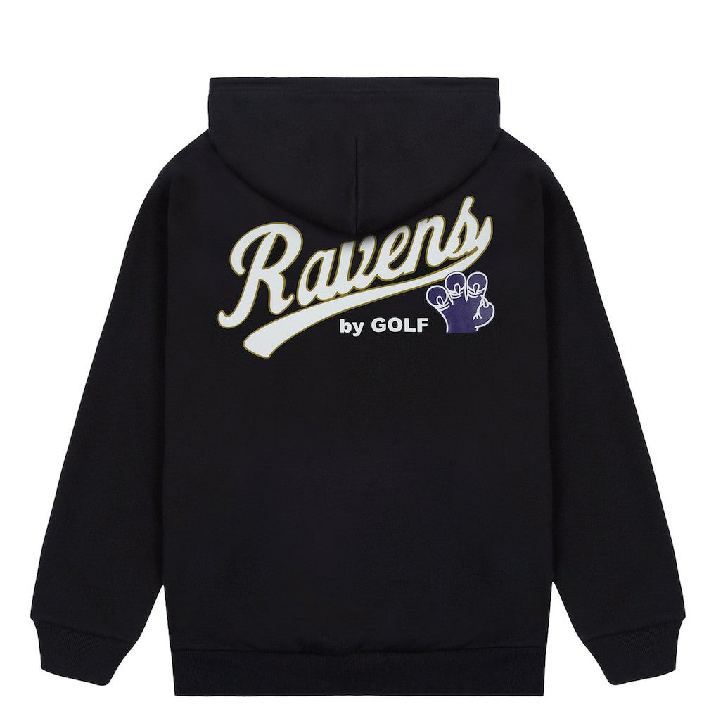 Baltimore Ravens Golf Wang Unisex Cutout Hoodie - Black - NFL