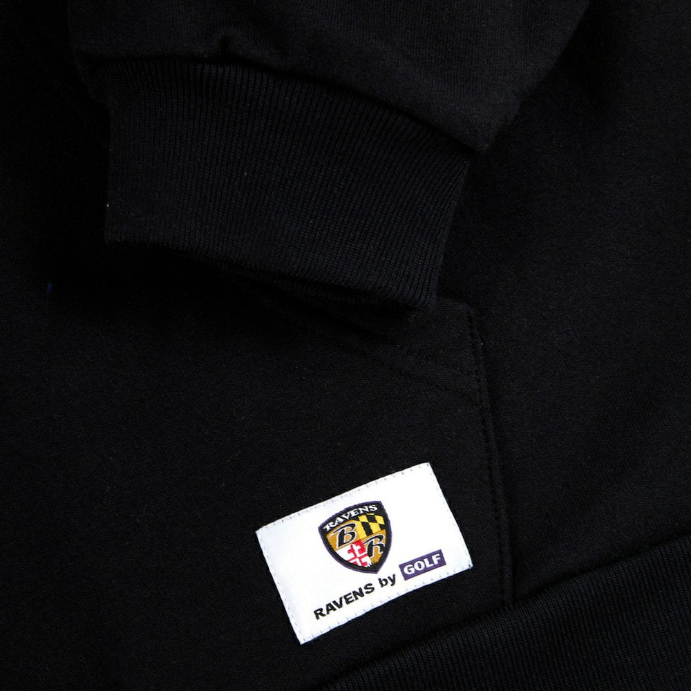 Baltimore Ravens Golf Wang Unisex Cutout Hoodie - Black - NFL