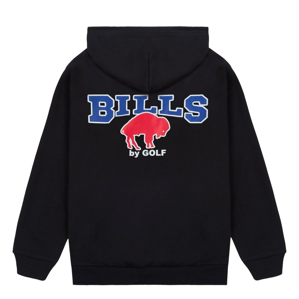 Buffalo Bills Golf Wang Unisex Cutout Hoodie - Black - NFL