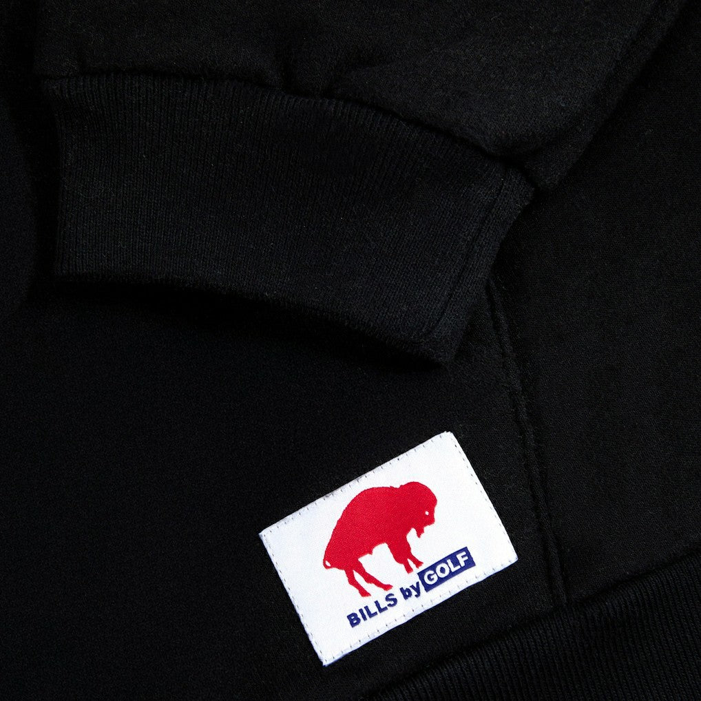 Buffalo Bills Golf Wang Unisex Cutout Hoodie - Black - NFL