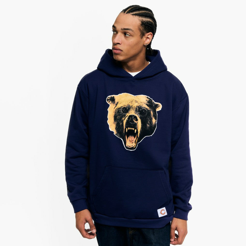Chicago Bears Golf Wang Unisex Cutout Hoodie - Navy - NFL
