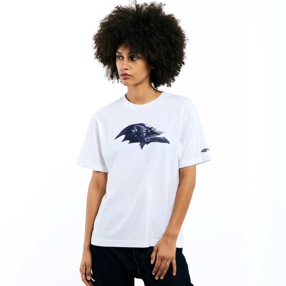 Baltimore Ravens Golf Wang Unisex Cutout T-Shirt - White - NFL