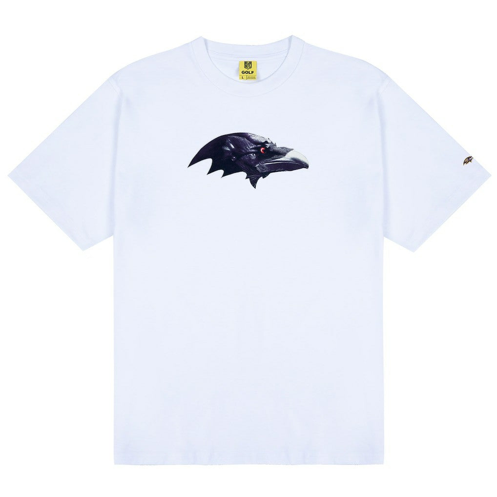 Baltimore Ravens Golf Wang Unisex Cutout T-Shirt - White - NFL