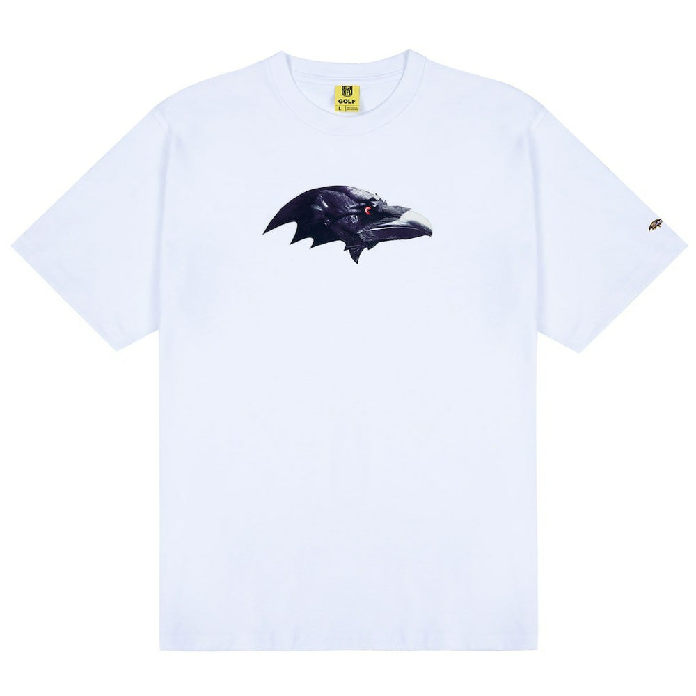 Baltimore Ravens Golf Wang Unisex Cutout T-Shirt - White - NFL