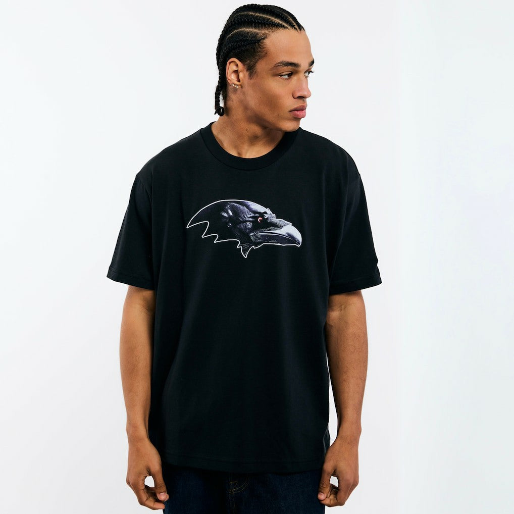 Baltimore Ravens Golf Wang Unisex Cutout T-Shirt - Black - NFL