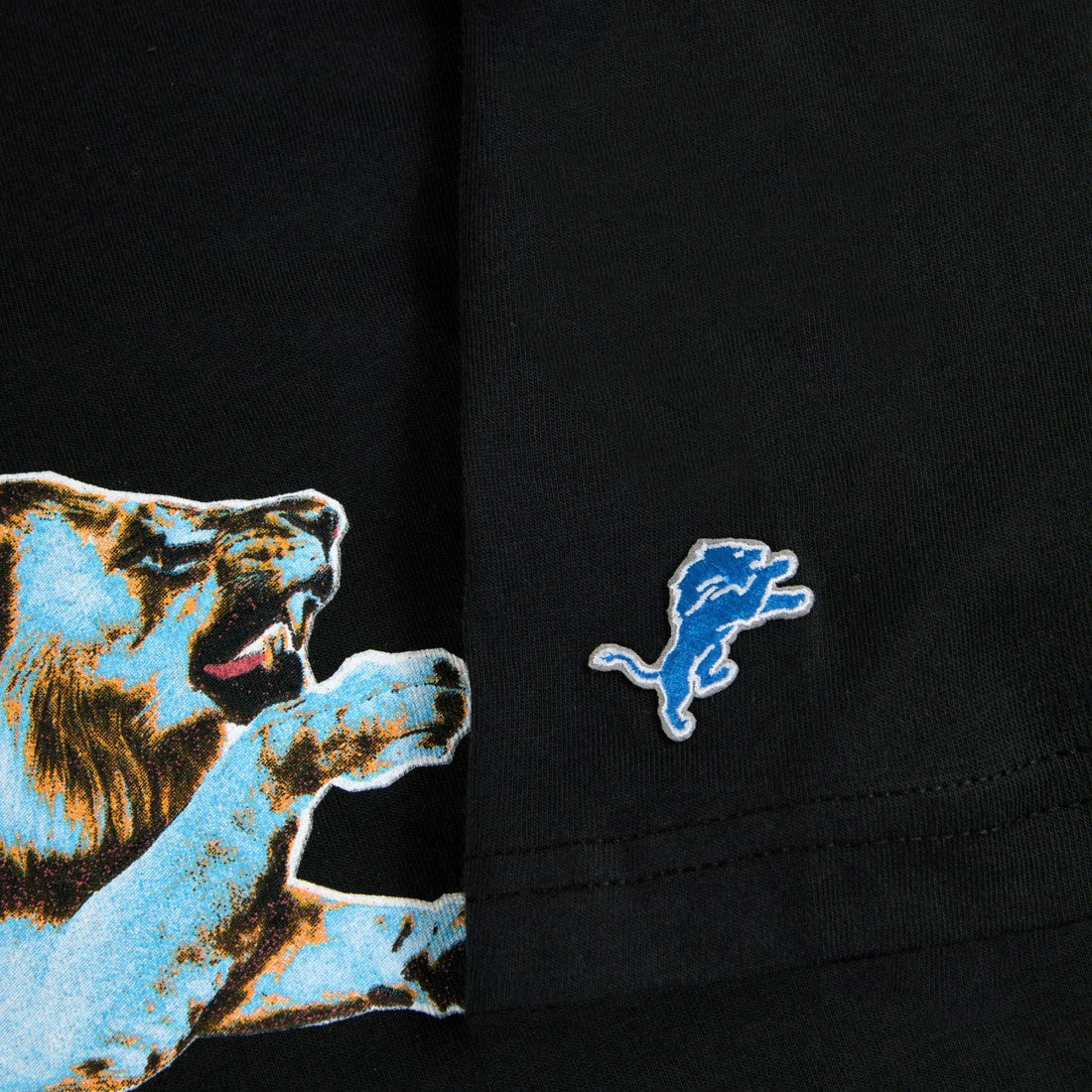 Detroit Lions Golf Wang Unisex Cutout T-Shirt - Black - NFL