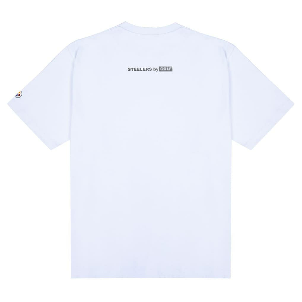Pittsburgh Steelers Golf Wang Unisex Cutout T-Shirt - White - NFL