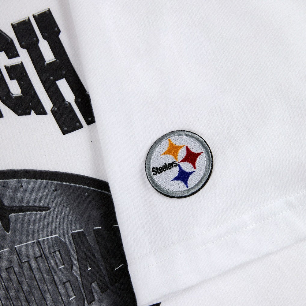Pittsburgh Steelers Golf Wang Unisex Cutout T-Shirt - White - NFL