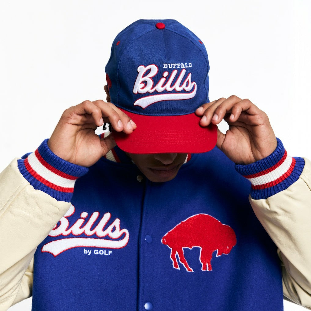 Buffalo Bills Golf Wang Unisex Snapback Hat - Royal/Red - NFL