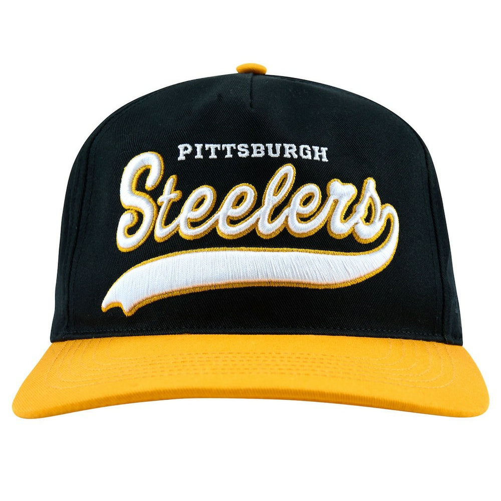 Pittsburgh Steelers Golf Wang Unisex Snapback Hat - Black/Gold - NFL