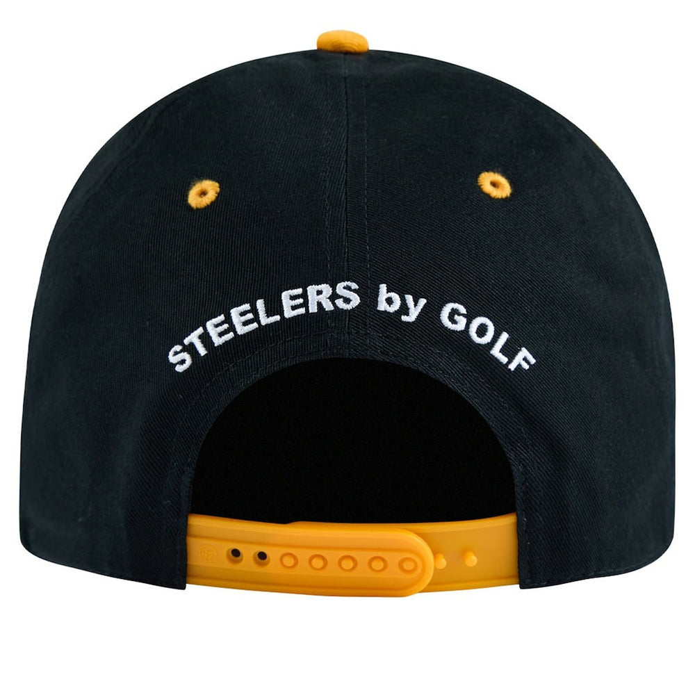 Pittsburgh Steelers Golf Wang Unisex Snapback Hat - Black/Gold - NFL
