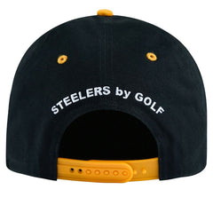 Pittsburgh Steelers Golf Wang Unisex Snapback Hat - Black/Gold - NFL