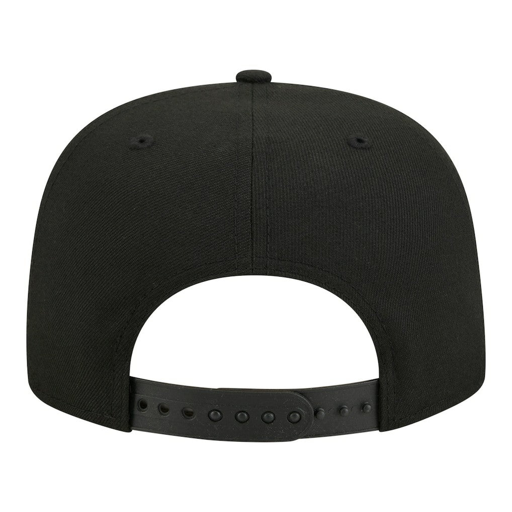 Pittsburgh Steelers New Era Super Bowl Ring 9FIFTY A-Frame Adjustable Hat - Black - NFL