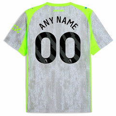 Puma - Manchester City 2025/26 Third Replica Custom Jersey - Green/Neon Green