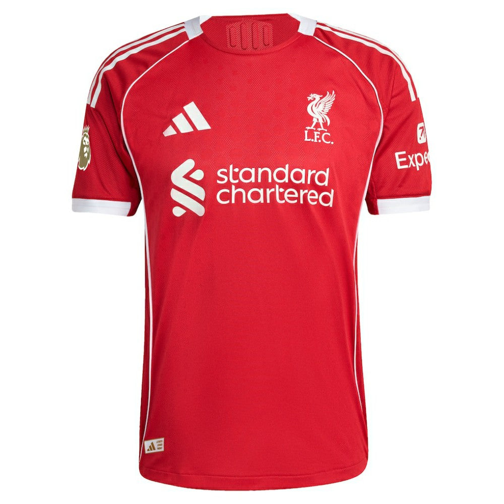 Adidas - Virgil van Dijk Liverpool 2025/26 Home Jersey - Red