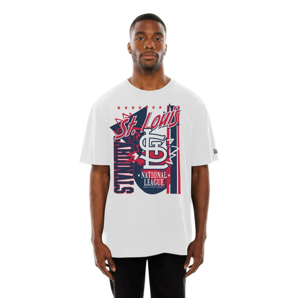 St. Louis Cardinals New Era Big Graphic Domestic T-Shirt Online