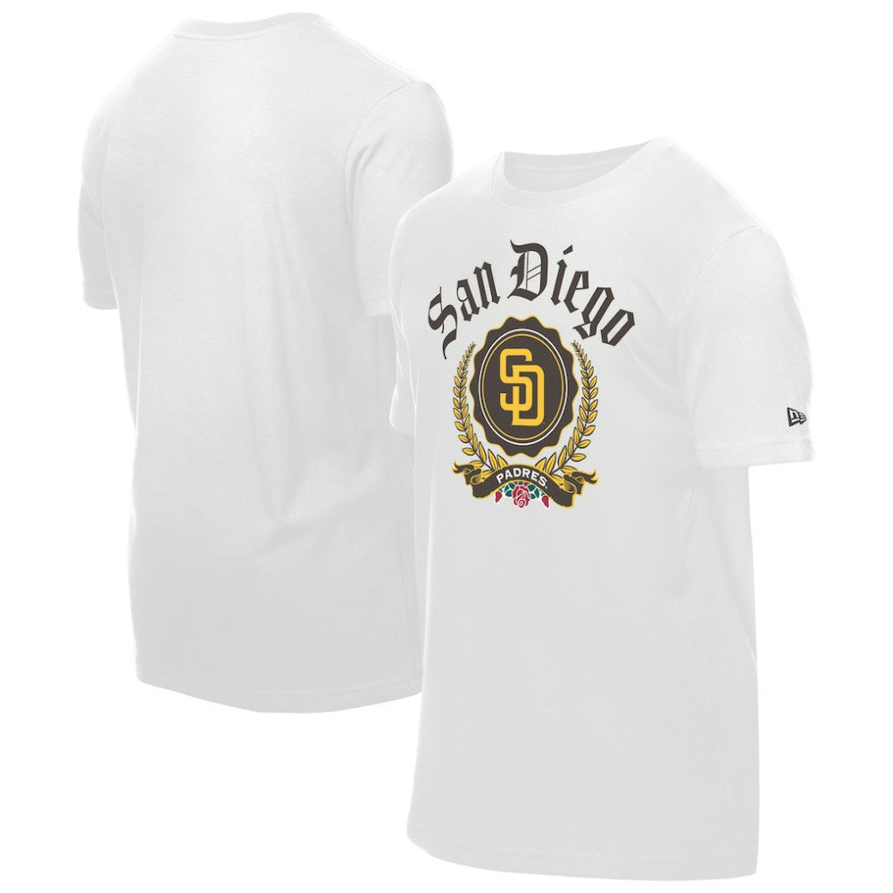 San Diego Padres New Era Fleur Domestic T-Shirt for sale