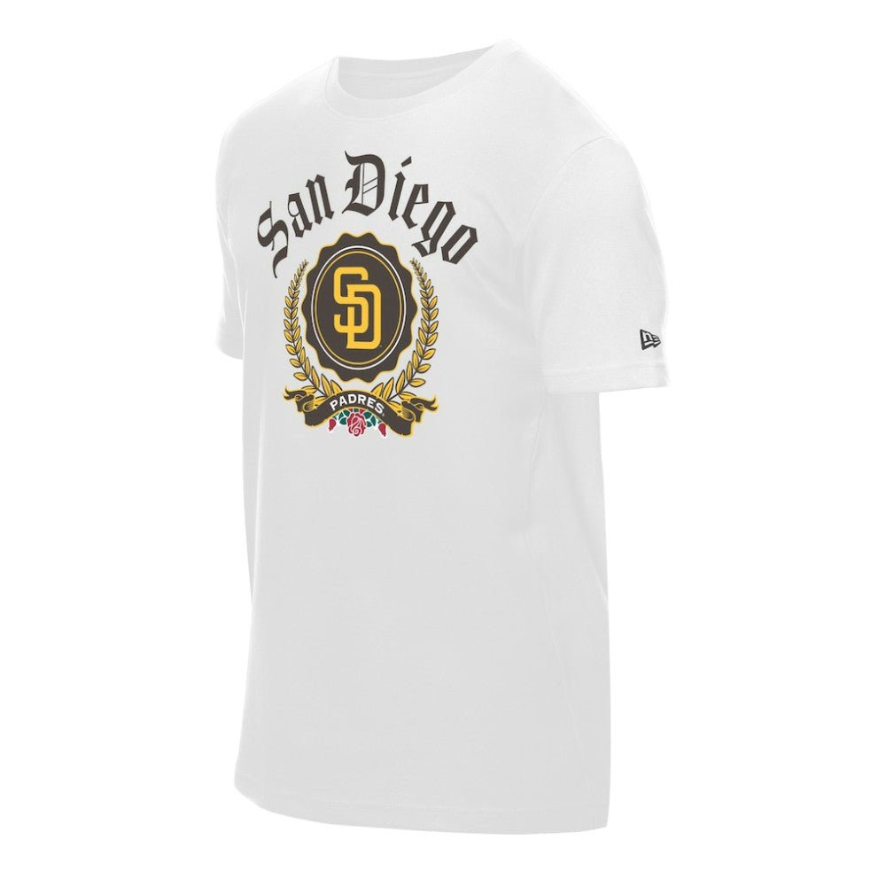 San Diego Padres New Era Fleur Domestic T-Shirt for sale