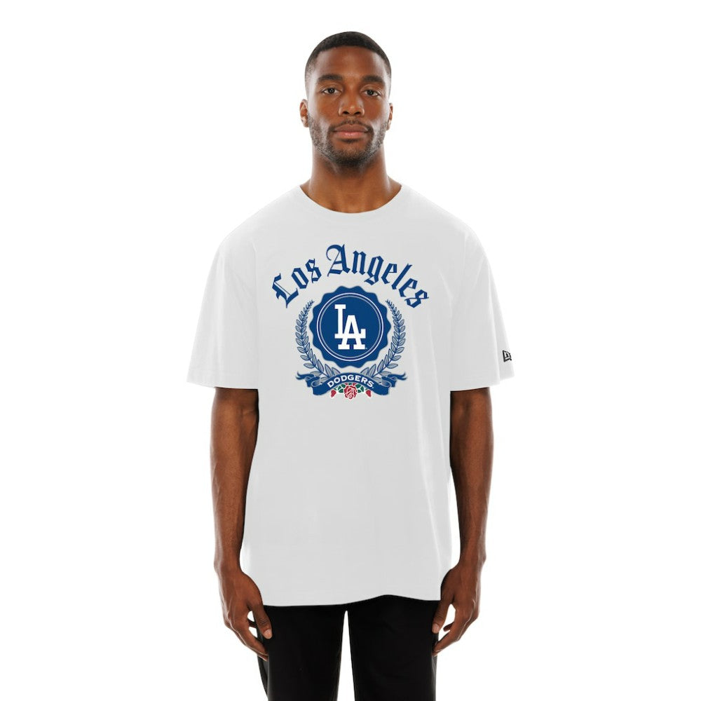 Los Angeles Dodgers New Era Fleur Domestic T-Shirt for sale