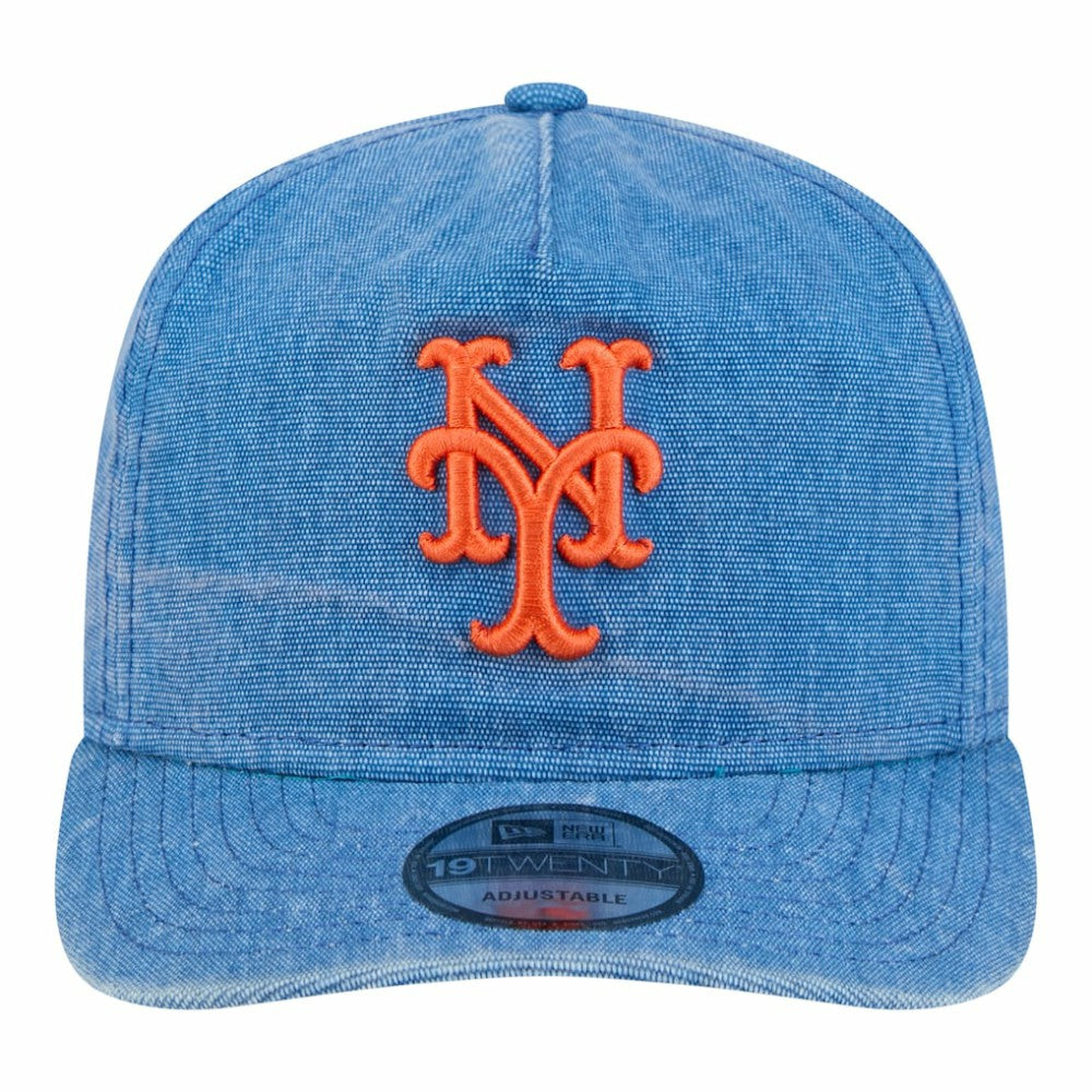 New York Mets New Era Throwback Denim Classic 19TWENTY Adjustable Hat Near Me