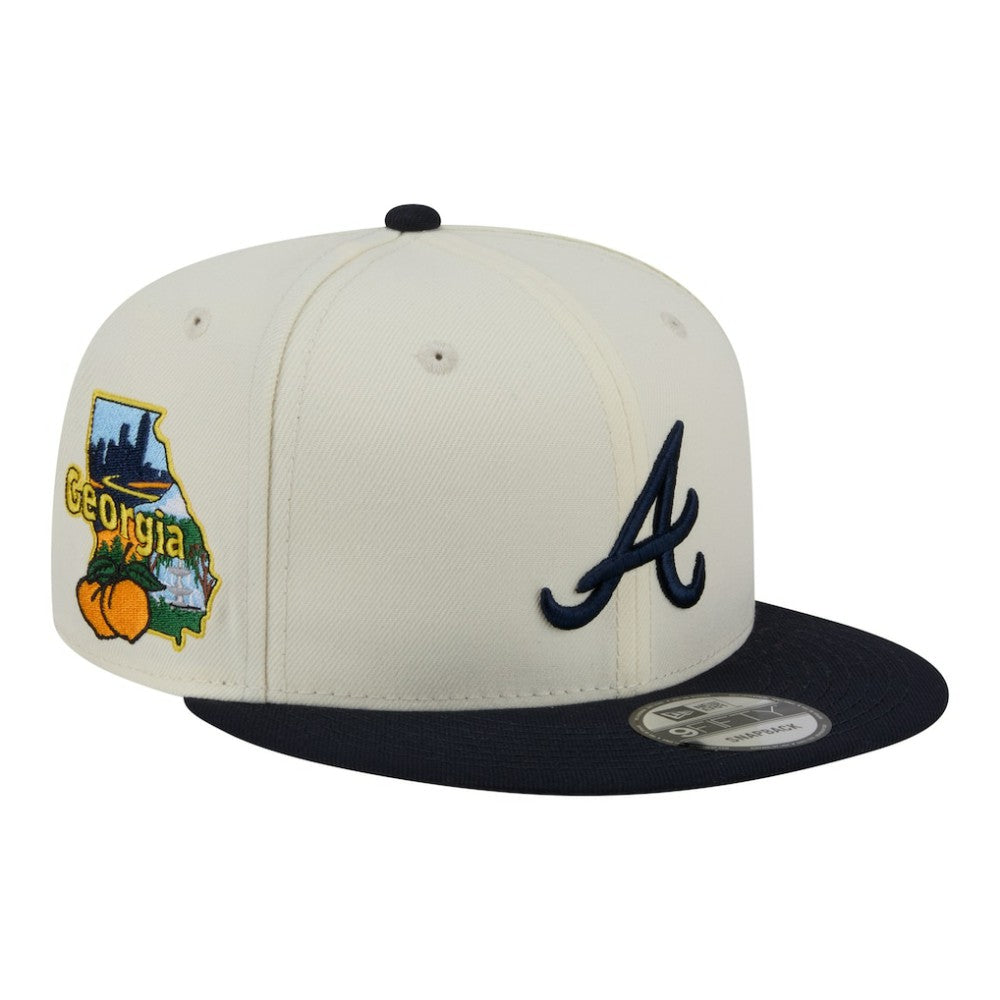 Atlanta Braves New Era Localized 9FIFTY Snapback Hat for sale