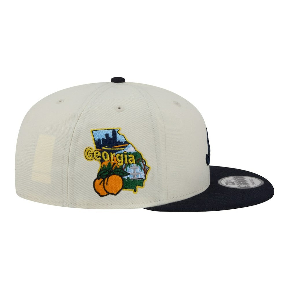 Atlanta Braves New Era Localized 9FIFTY Snapback Hat for sale