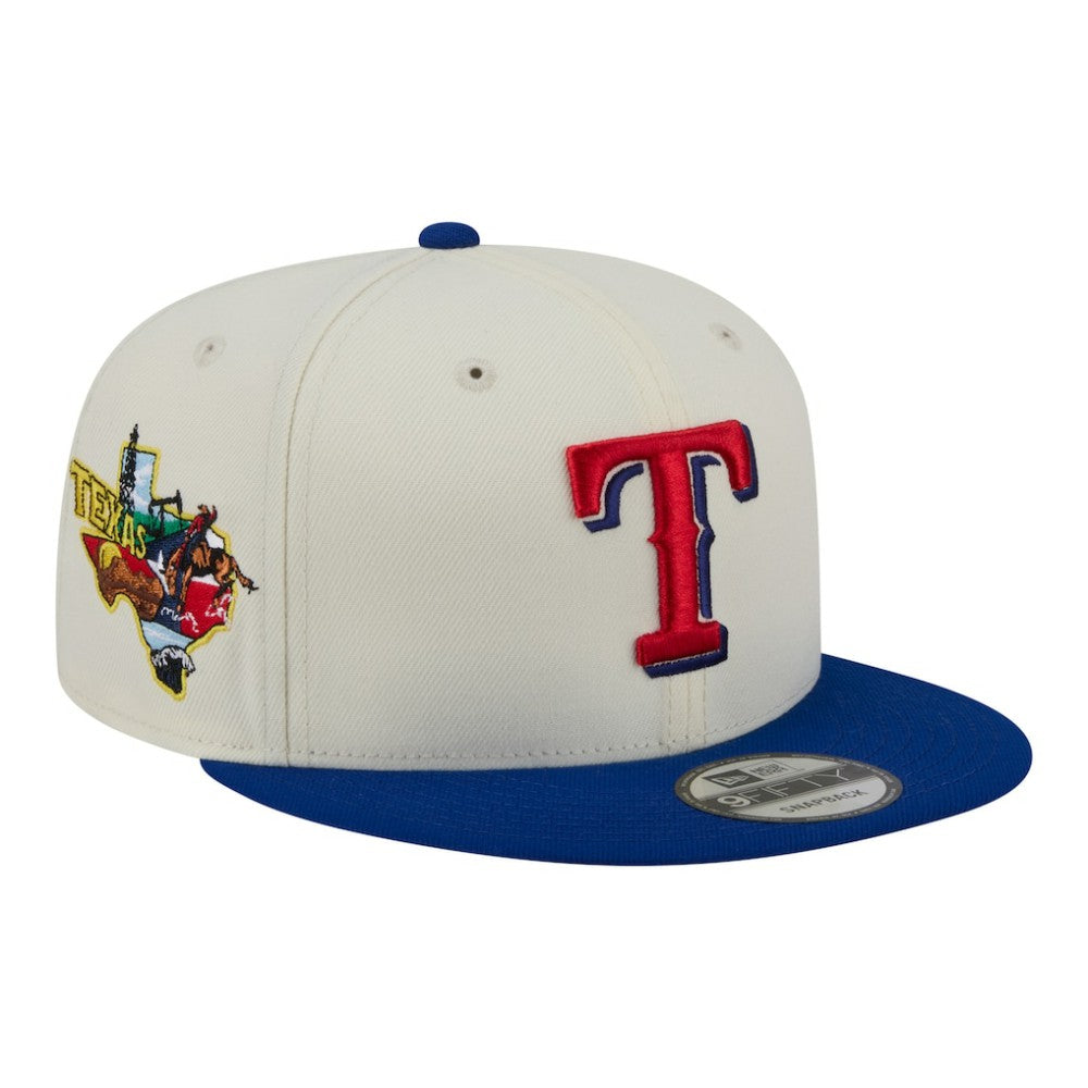 Texas Rangers New Era Localized 9FIFTY Snapback Hat Outlet