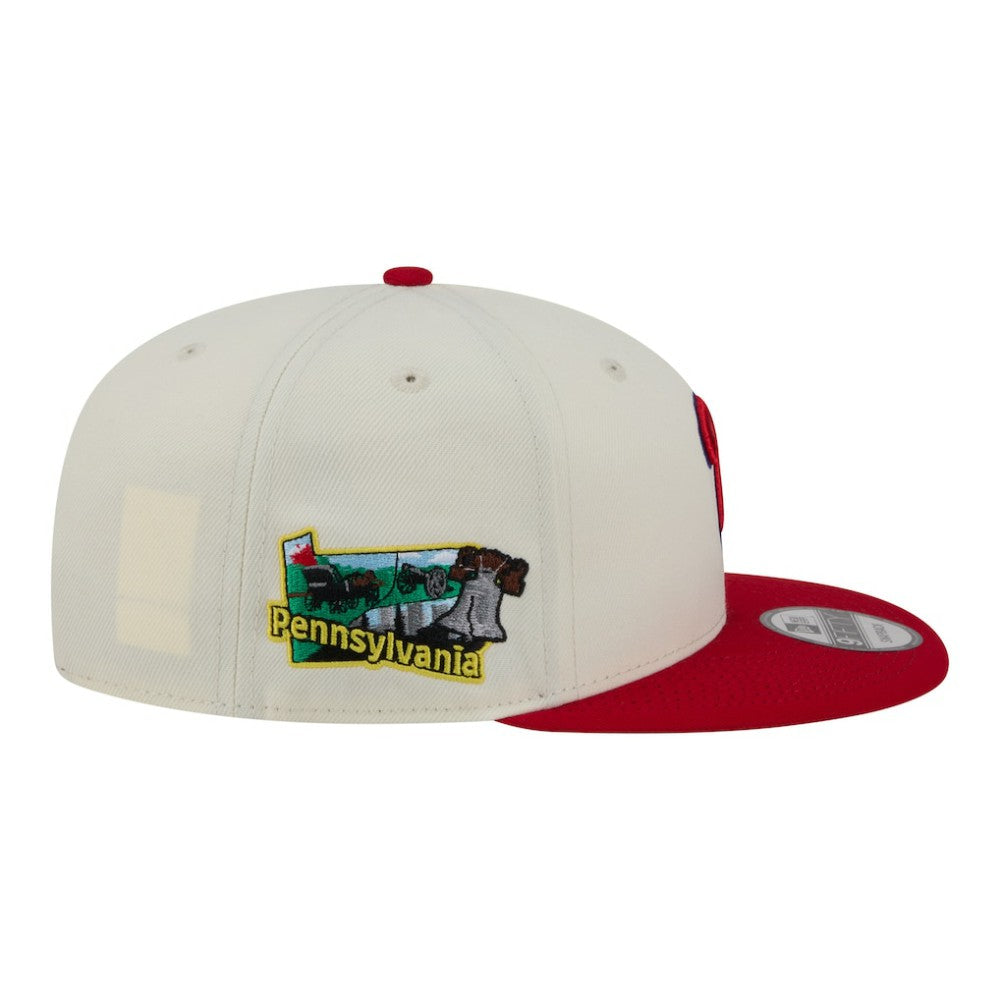 Philadelphia Phillies New Era Localized 9FIFTY Snapback Hat Online