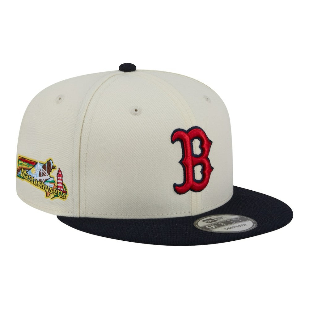 Boston Red Sox New Era Localized 9FIFTY Snapback Hat Outlet