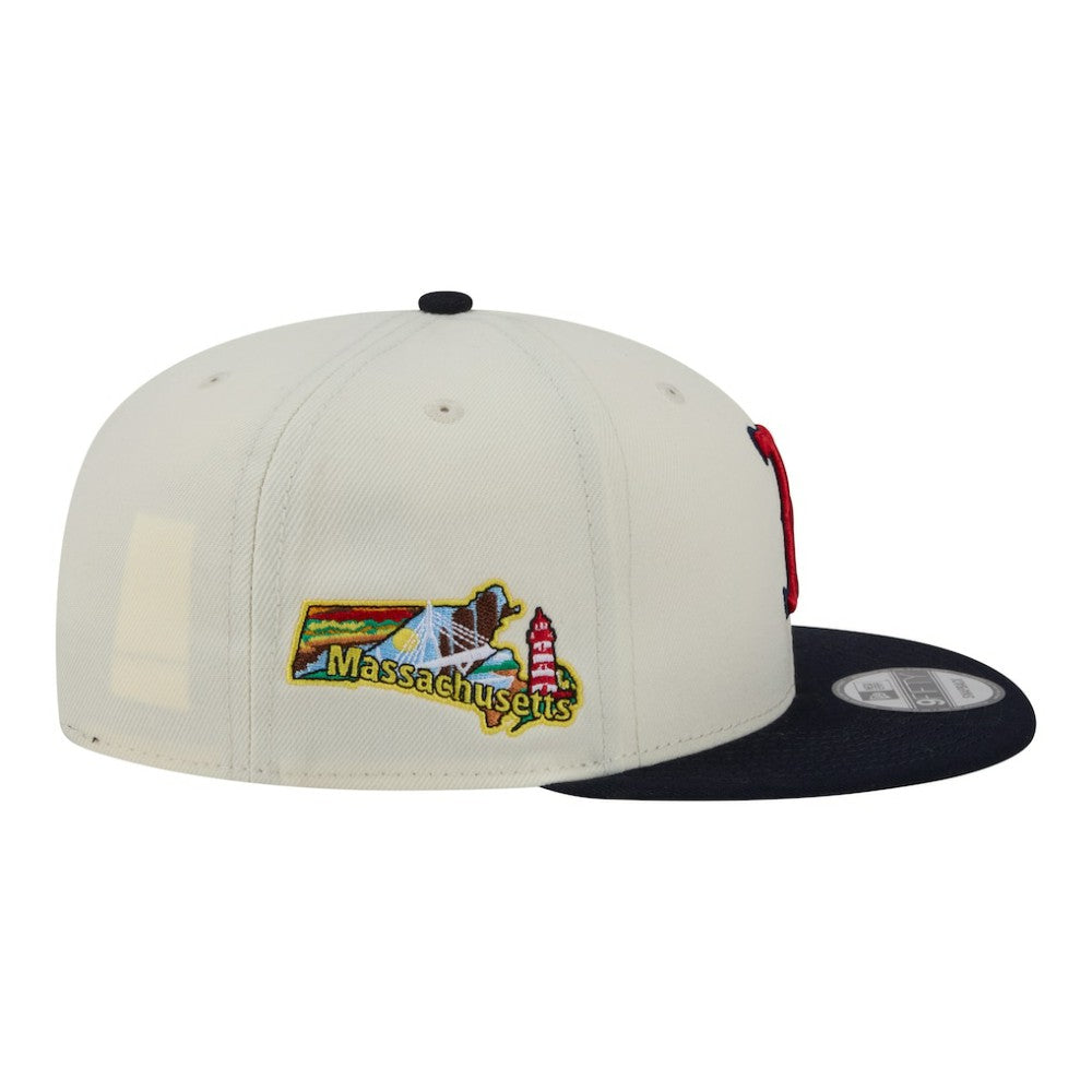 Boston Red Sox New Era Localized 9FIFTY Snapback Hat Outlet