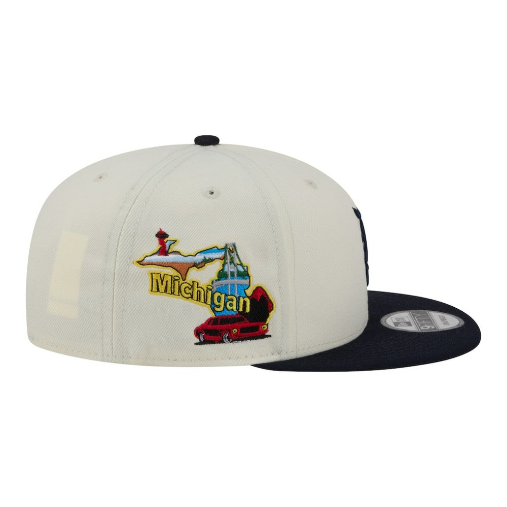 Detroit Tigers New Era Localized 9FIFTY Snapback Hat Online
