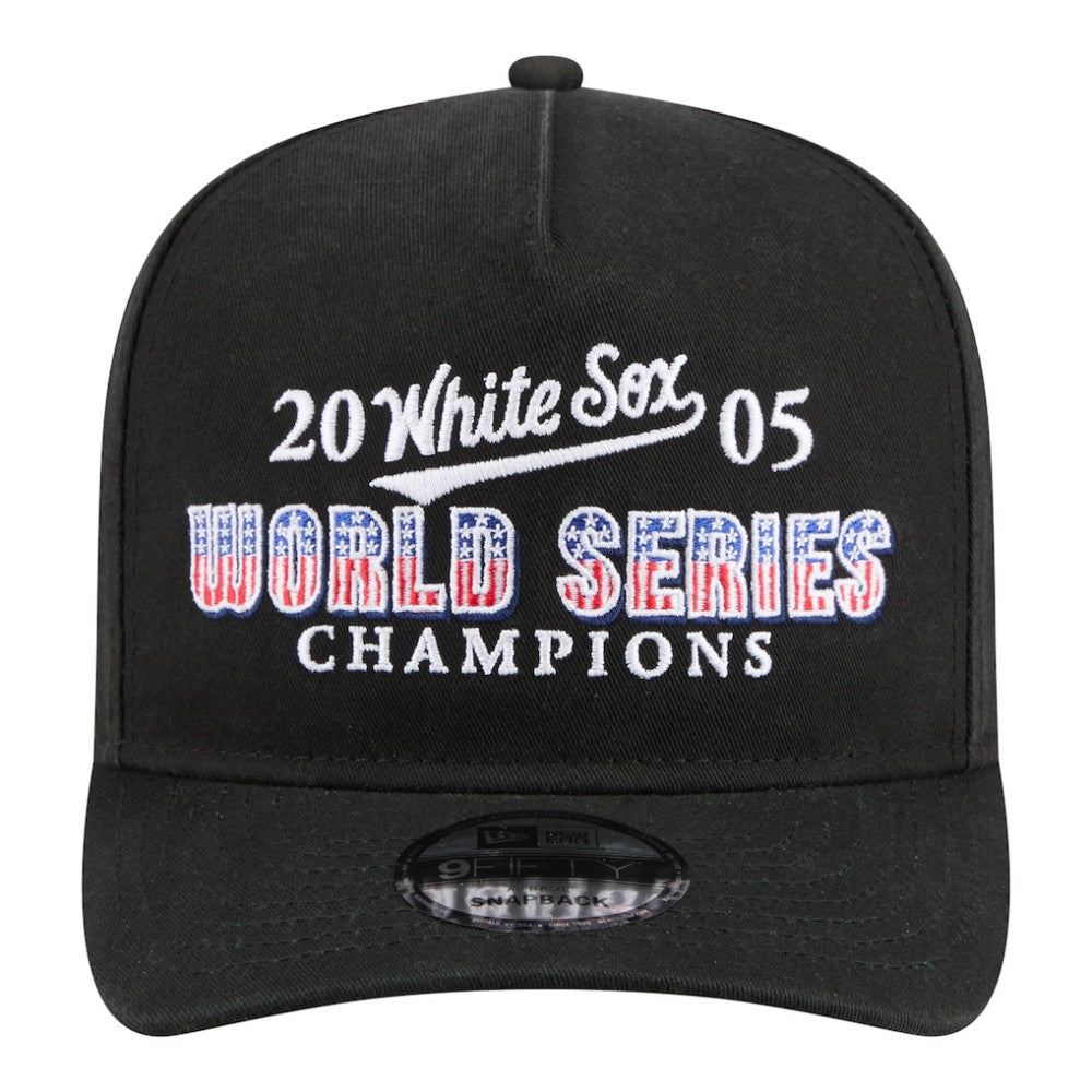 Chicago White Sox New Era 2005 World Series Champions Historic 9FIFTY A-Frame Snapback Hat Outlet